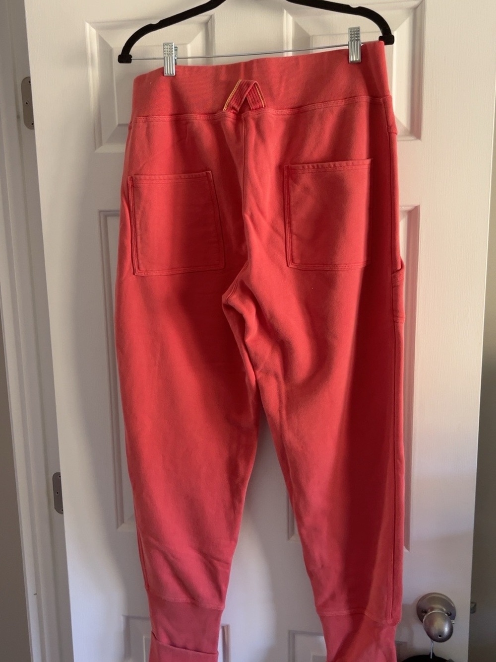 FP Movement by Free People Coral-Red Jogger Pants size L
